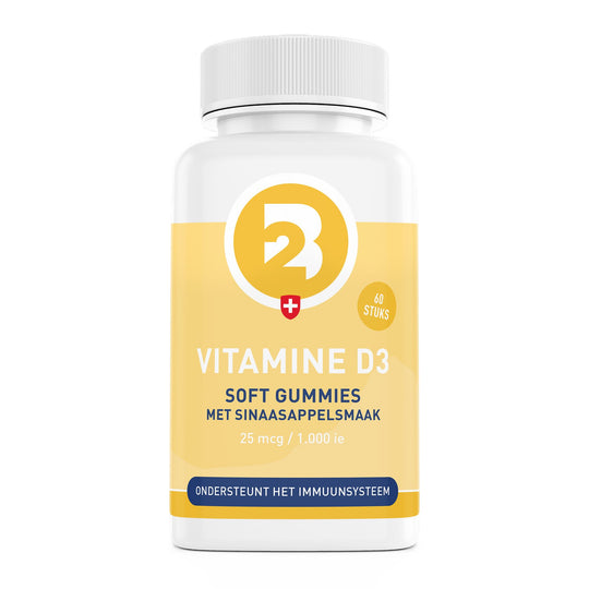Vitamine D3 Soft Gummies Just2Bfit